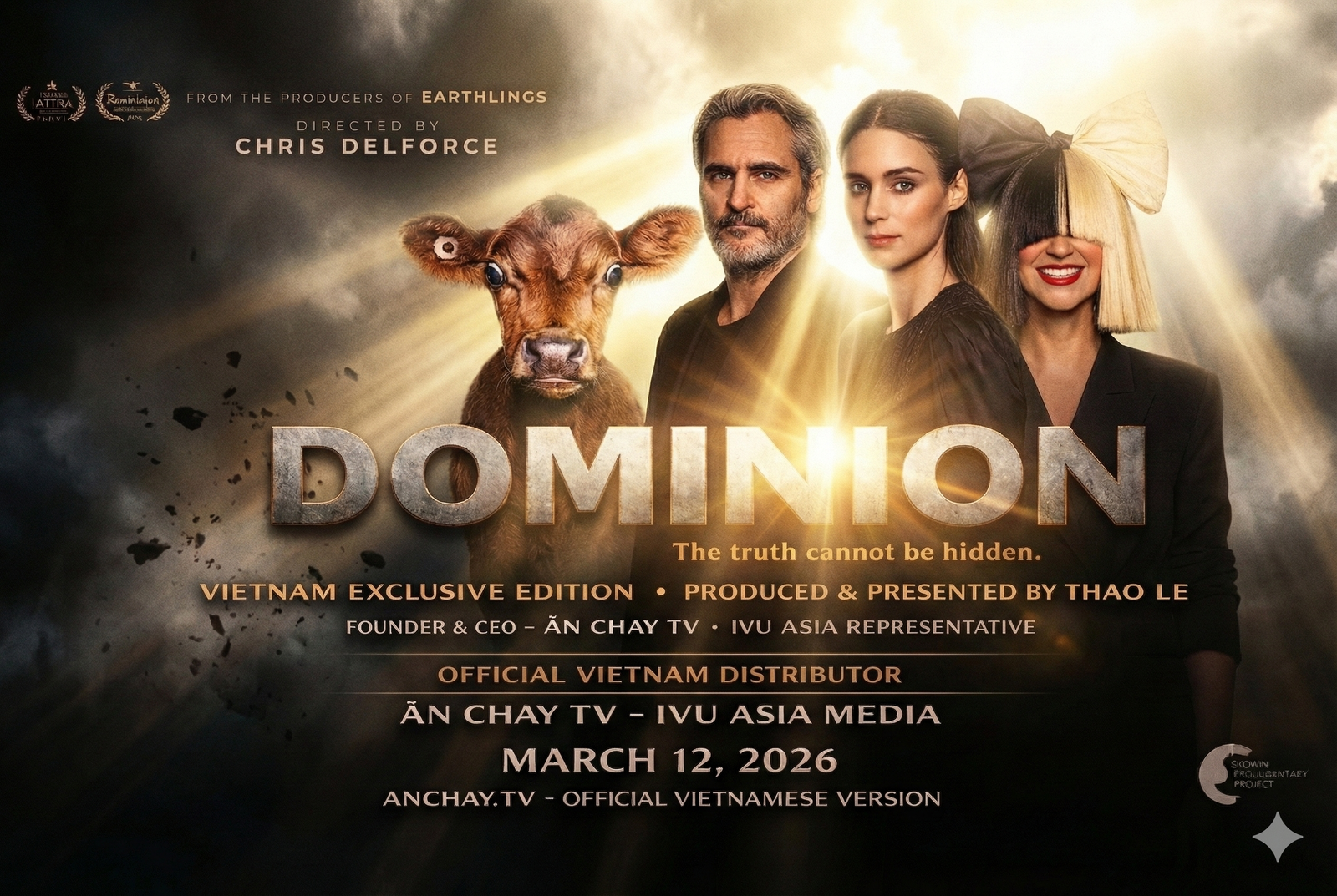 MARCH 2026 — ĂN CHAY TV ANNOUNCES THE OFFICIAL VIETNAM EXCLUSIVE RELEASE OF DOMINION